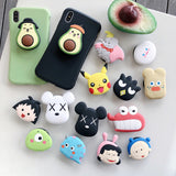 Cute Cartoon Round Mobile Phone Ring Holder