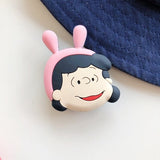 Cute Cartoon Round Mobile Phone Ring Holder