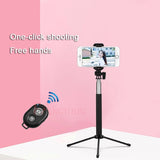 Selfie Stick Handheld Extendable Monopod With mirror Shutter Remote Mini Tripod For iPhone