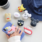 Cute Cartoon Round Mobile Phone Ring Holder