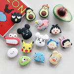 Cute Cartoon Round Mobile Phone Ring Holder