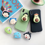 Cute Cartoon Round Mobile Phone Ring Holder