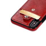 Leather wallet phone wallet with strap