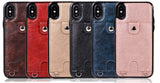 Leather wallet phone wallet with strap