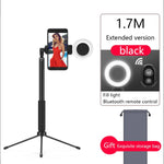 Selfie Stick Tripod with Ring Light